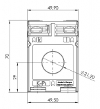 ASR 21.5 50/1A  2,5 VA Kl. 1 