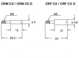 CRM D, Führungsstift